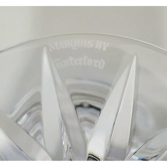 3 Marquis by Waterford Crystal Candlestick Holder Taper Candle Glass CALAIS 6" - Picture 9 of 16